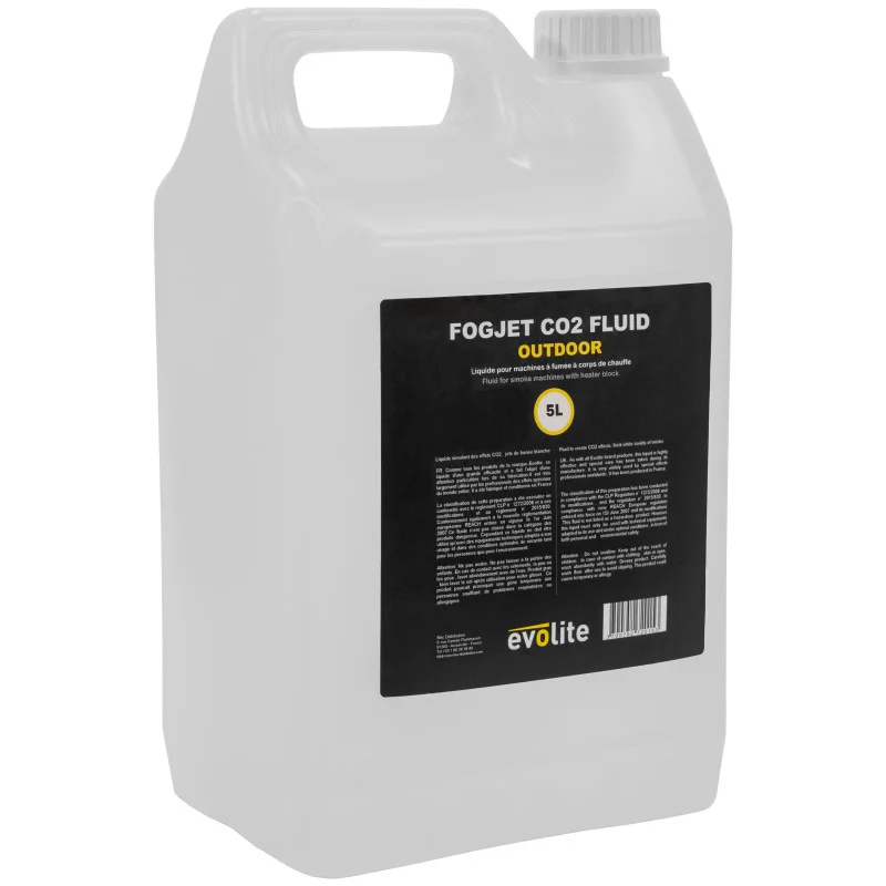 Prix Cassé FogJet Co2 Fluid outdoor 5L Evolite