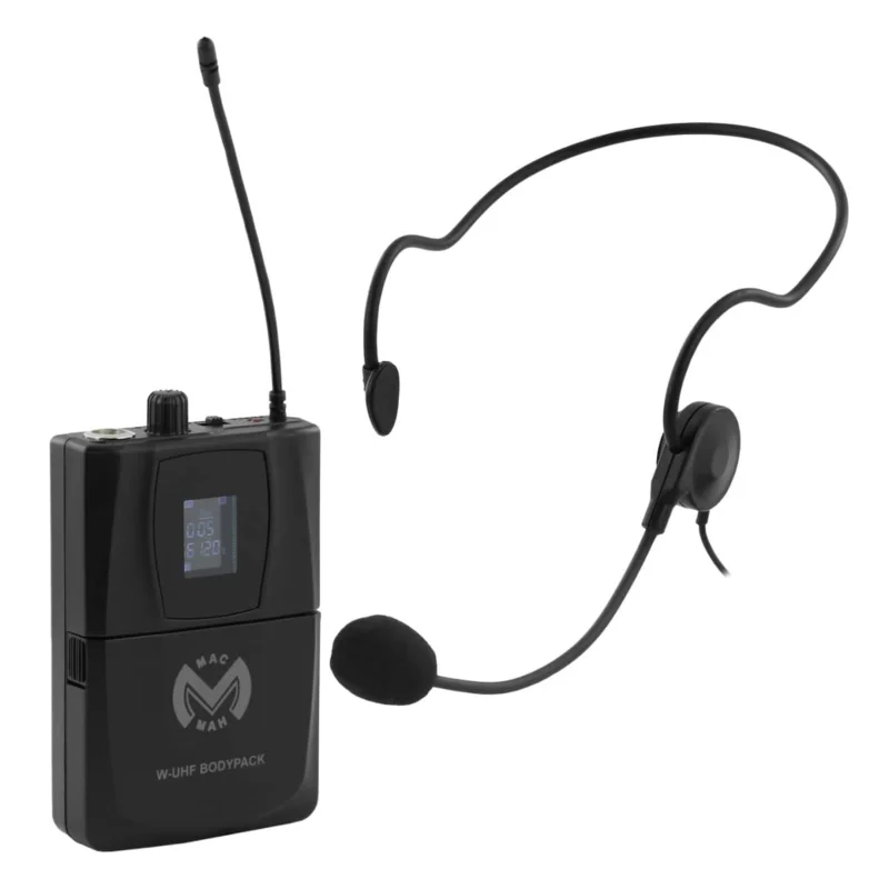 W-UHF Bodypack Mac Mah Must-Have