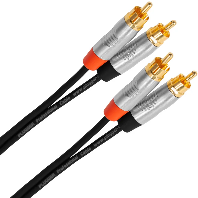 Câble bretelle RCA/RCA 3m Touring Plugger Expédié Aujourd'hui