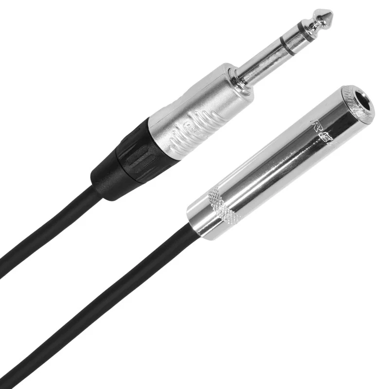 Paiement Sécurisé Rallonge Jack 6.35 / Jack 6.35 Femelle 3m Touring Plugger