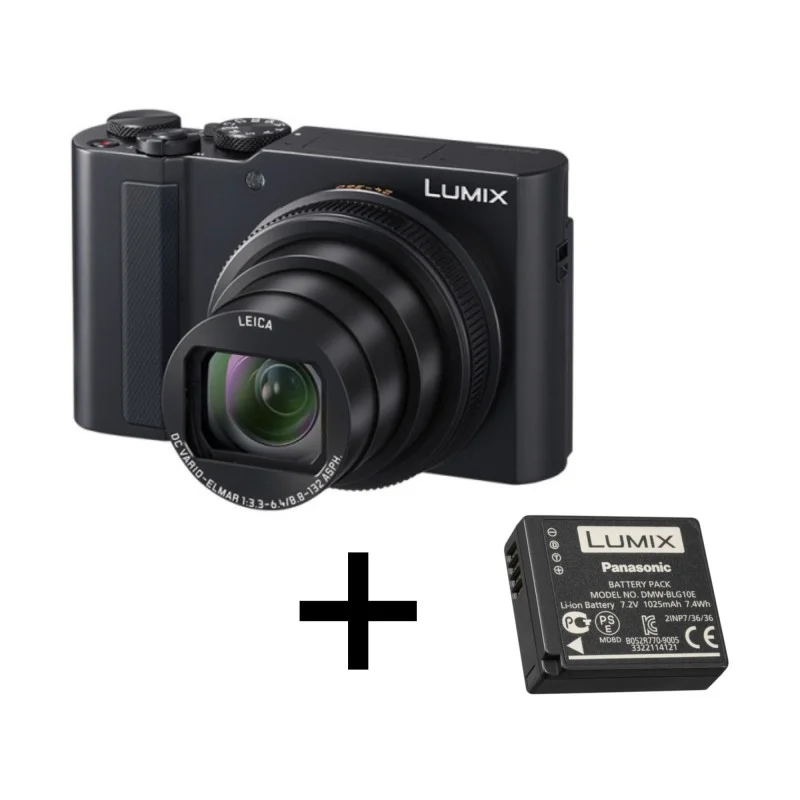 Prix Promo PANASONIC LUMIX DC-TZ300 NOIR + DEUXIEME BATTERIE