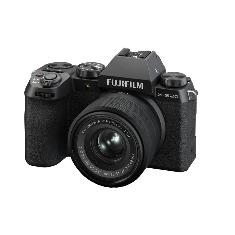 FUJIFILM X-S20 NOIR + XC 15-45 F/3.5-5.6 OIS PZ Paiement Sécurisé