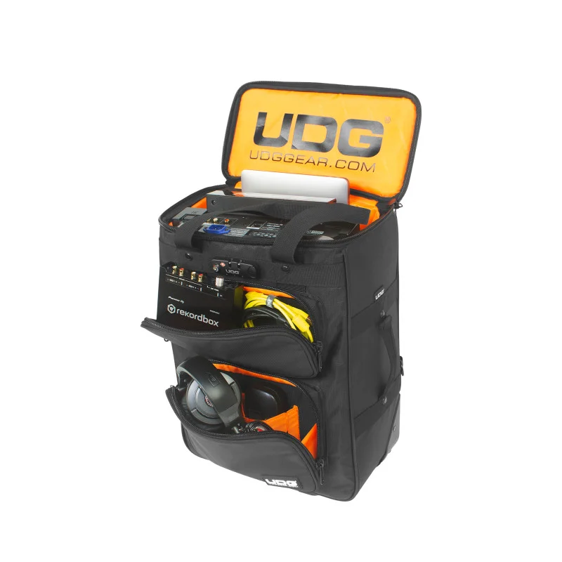 U 9024BL-OR - Sac à dos trolley pour DJ Quantité Limitée