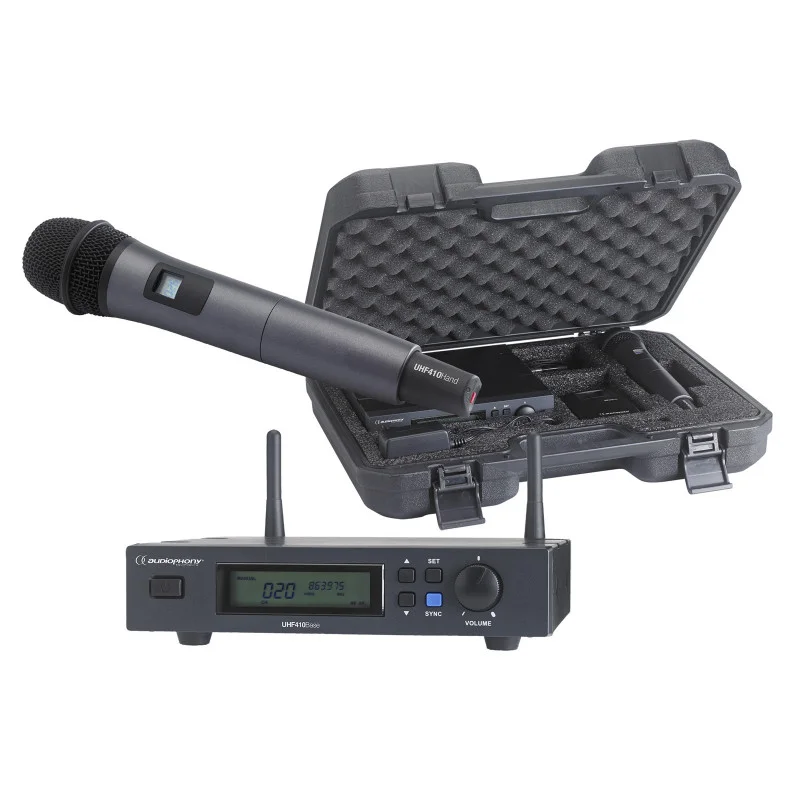 Pack avec un récepteur UHF true diversity + un micro main dans mallette Super Prix