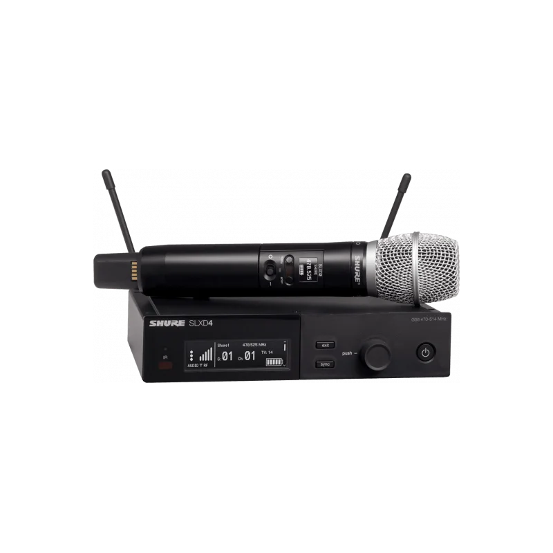 Nouveauté SLXD24E-SM86-K59 - Système sans fil avec micro main