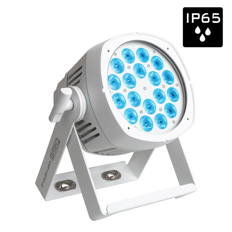 BT-COLORAY 18FCR WHITE - Projecteur IP65 à LED Expédié Aujourd'hui