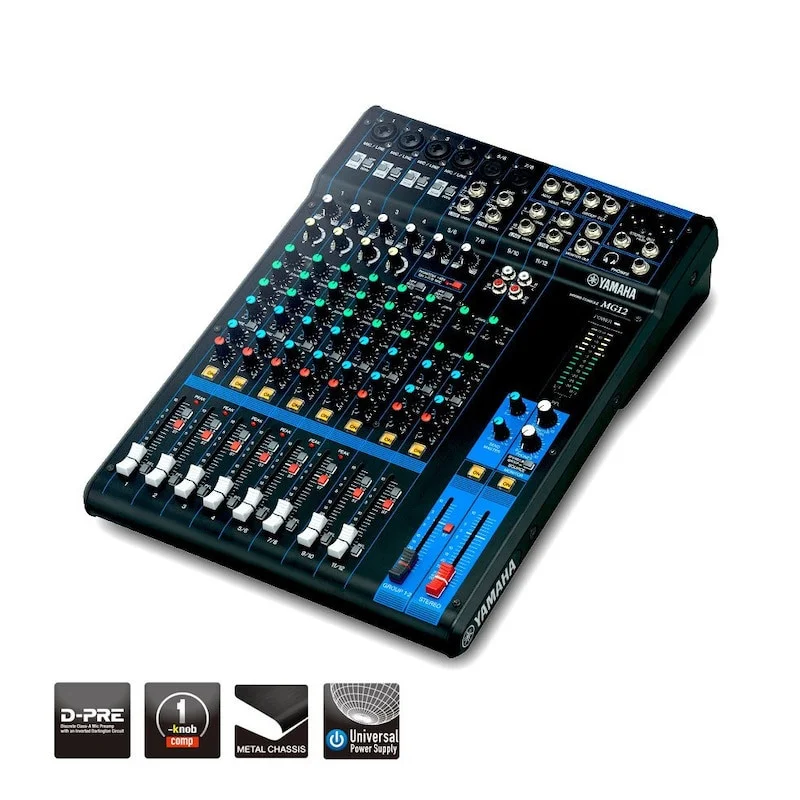Populaire MG12 - Console de mixage 12 canaux