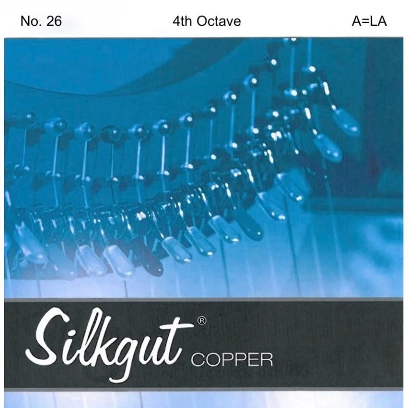 A - LA 26 octave 4 Silkgut cuivre Réduction