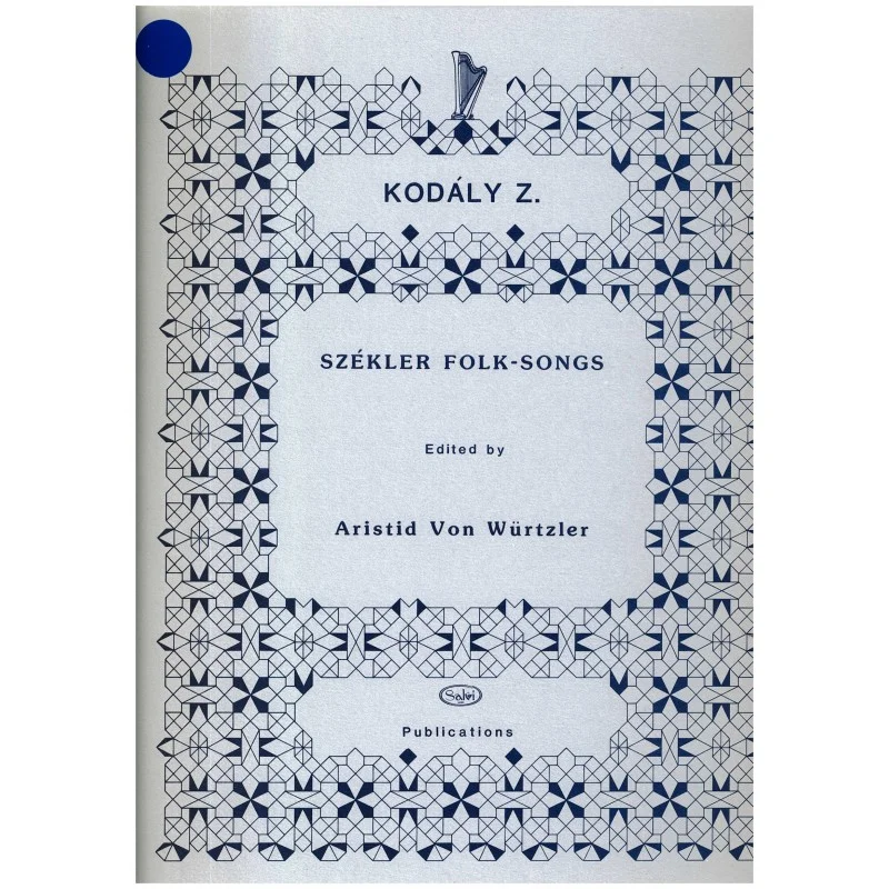 Zoltan Kodaly, Szekler folk-songs Satisfait Ou Remboursé