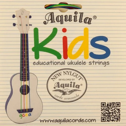 Nouvelle Collection Aquila Ukulélé Kids avec méthode 138U