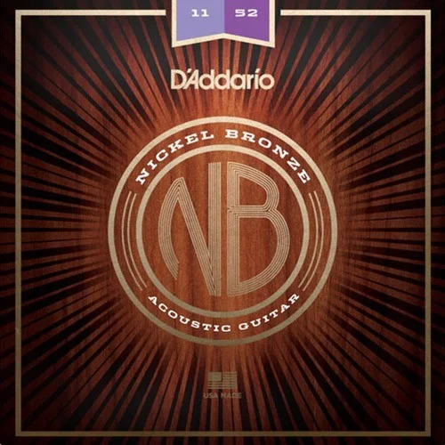 D‘Addario NB1152 Tension custom light Quantité Limitée