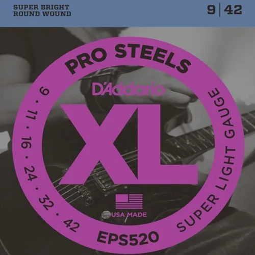 D‘Addario EPS520 Tension super light Prix Choc