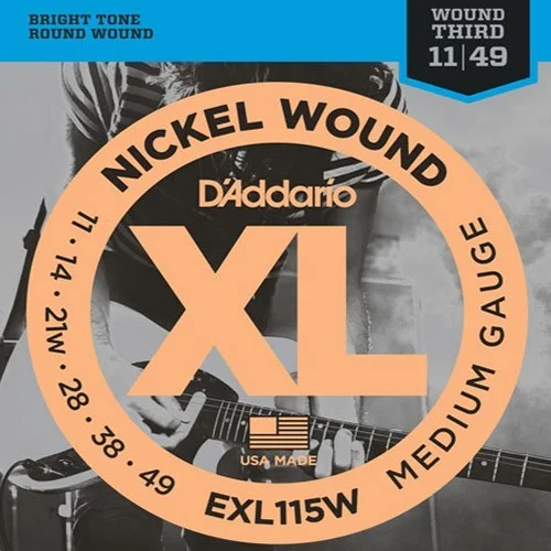 D‘Addario EXL115W Tension medium Paiement Sécurisé