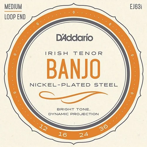 D‘Addario EJ63i Banjo Irlandais Tension medium Must-Have