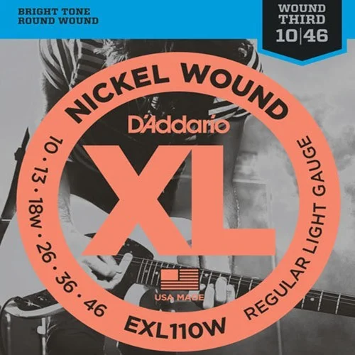 Meilleur Choix D‘Addario EXL110W Tension regular light