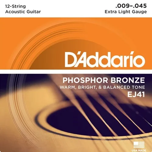 D‘Addario EJ41 Tension Extra Light Seulement Aujourd'hui