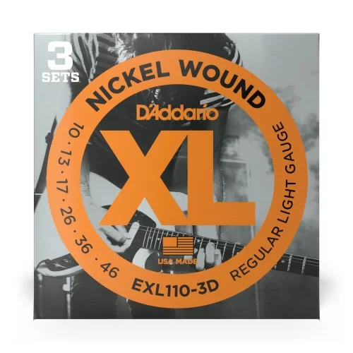 Acheter Direct D‘Addario EXL110-3D Regular Light - 3 Jeux