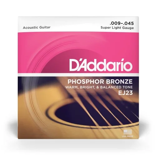 Livraison Express D‘Addario EJ23 Tension Super Light