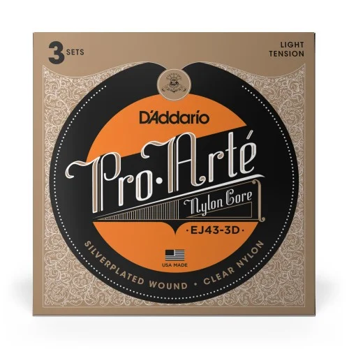Retour Gratuit D‘Addario EJ43 Tension Légère – 3 Jeux