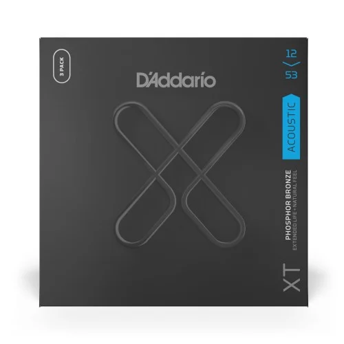 D‘Addario XTAPB1253-3P Tension Light - 3 jeux Livraison Express