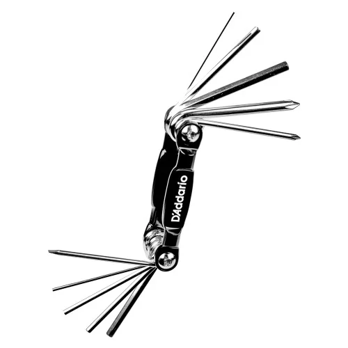 Outil multifonction pour guitare / basse D‘Addario Livraison Express