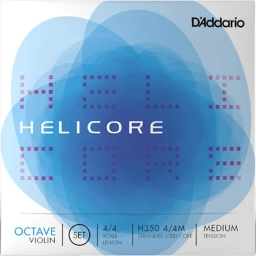 Paiement Sécurisé Jeu D‘Addario Helicore Tirant moyen violon 4/4 Octave