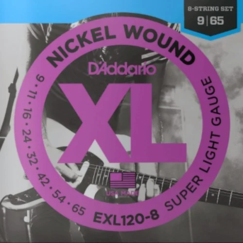 D‘Addario EXL120-8 Tension Super Light Prix Promo