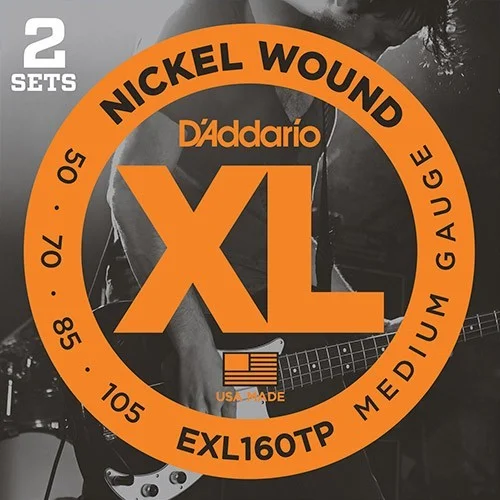 Bon Marché D‘Addario EXL160TP Tension Medium (lot 2 jeux)