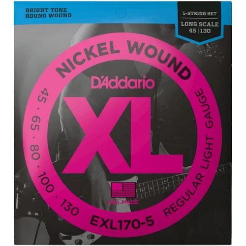 Usine Directe D‘Addario EXL170-5 Tension Regular light