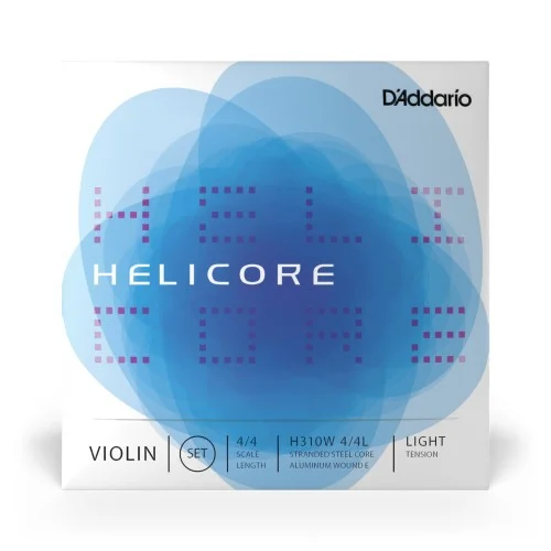 Jeu D‘addario Helicore avec Mi filée Violon 4/4 Light Vente Flash