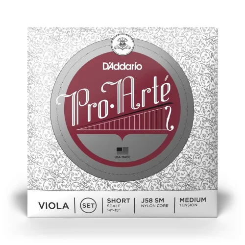 Nouvel Arrivage Jeu D‘addario Pro-Arte Alto Short Scale tension Medium