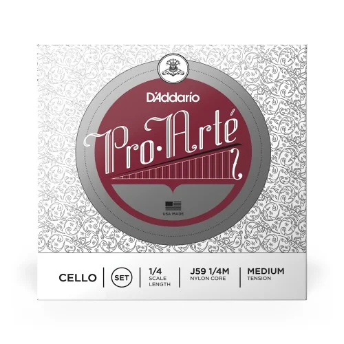 Jeu D‘addario Pro-Arte Violoncelle 1/4 Medium Haute Qualité