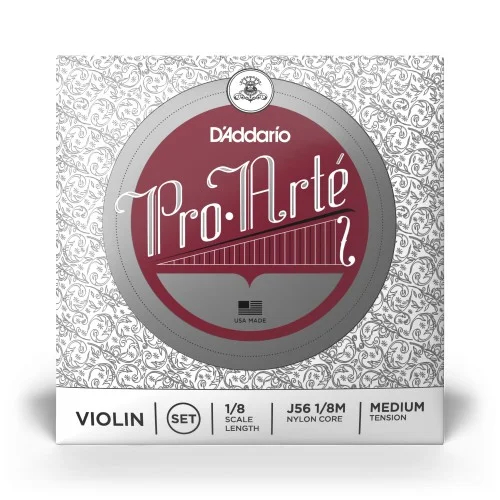 Jeu D‘addario Pro-Arte Violon 1/8 Medium Expédition Rapide