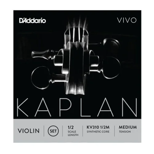 Top Vente Jeu D‘addario Kaplan Vivo Violon 1/2 Medium