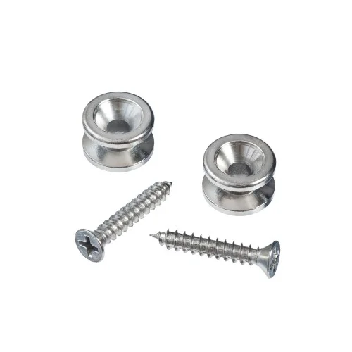 Offre Exclusive Attaches de sangle en laiton D‘Addario chromé (la paire)