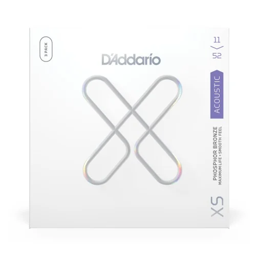 D‘addario XSAPB1152-3P Tension Custom Light - 3 jeux Nouveauté