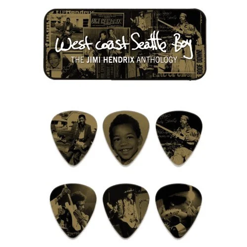 Dunlop médiators Jimi Hendrix West Coast Boy JH-PT10H heavy Quantité Limitée