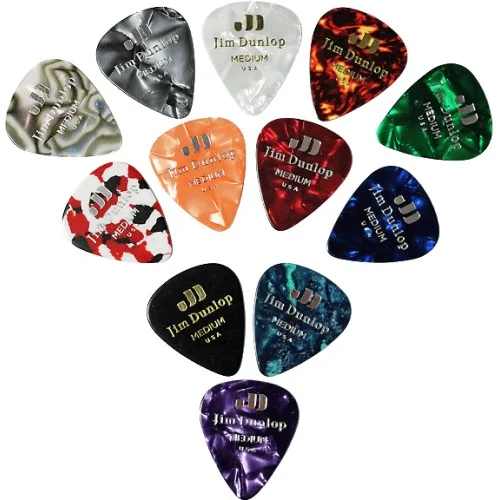 Dunlop médiators celluloïd medium PVP106 Réduction