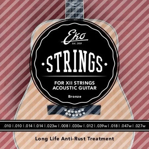 Livraison Express Eko Acoustic Bronze 12 cordes ACB1047L-12 light