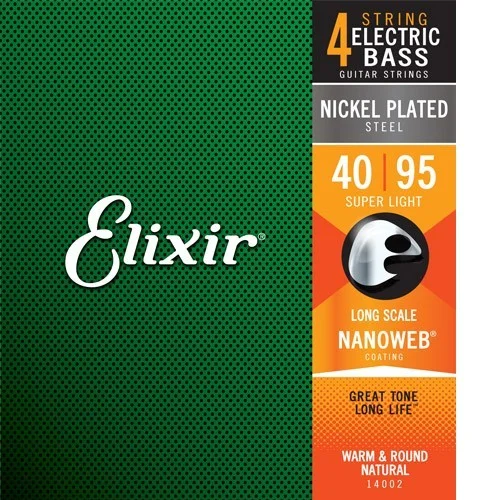 Authentique Elixir Electric Bass NanoWeb 14002 super light