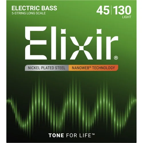 Elixir Electric NanoWeb 12002 Basse 5 cordes super light Marque
