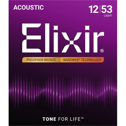 Offre Limitée Elixir Acoustic Nanoweb Phosphore Bronze 16052 light