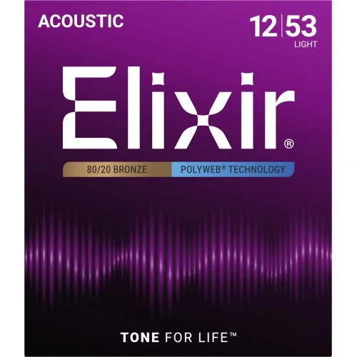 Commander Maintenant Elixir Acoustic PolyWeb Bronze 11050 light