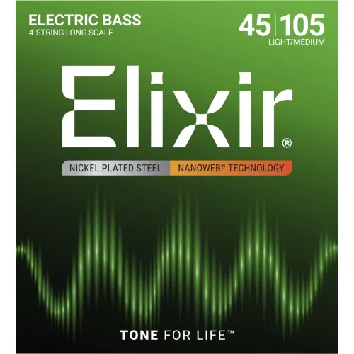 Satisfait Ou Remboursé Elixir Electric Bass NanoWeb 14077 medium