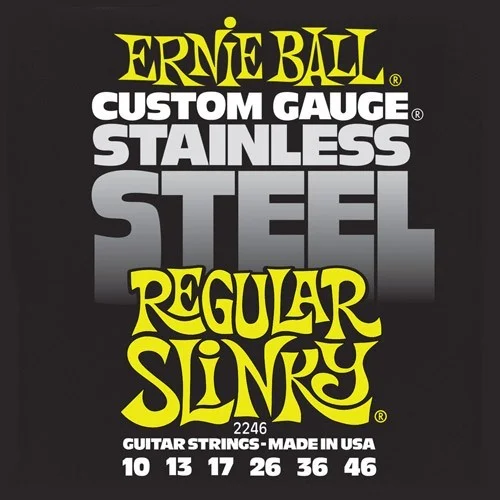 Petit Prix Ernie Ball 2246 Stainless Steel Regular Slinky 10-46
