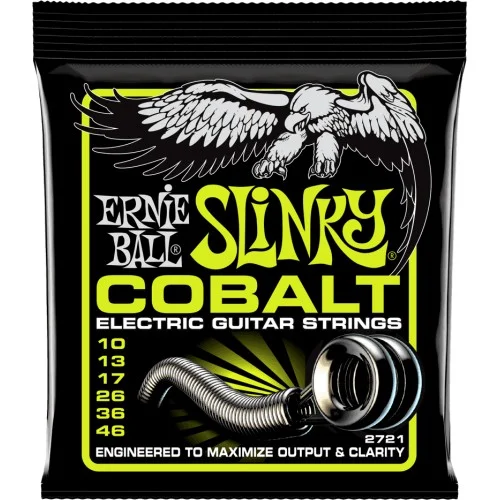 Ernie Ball 2721 Cobalt Regular Slinky 10-46 Commande En Gros