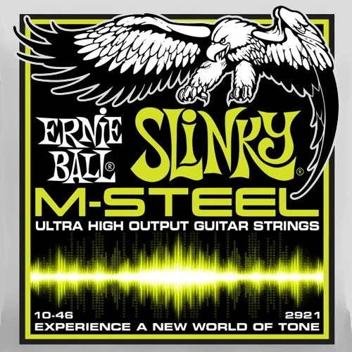 Ernie Ball 2921 M-Steel Regular Slinky 10-46 Seulement Aujourd'hui