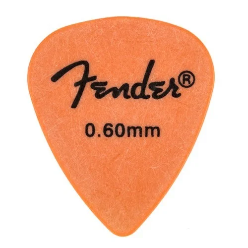 Fender médiators Rock On - 0.5mm à 0.88mm (lot de 6) Prix Cassé