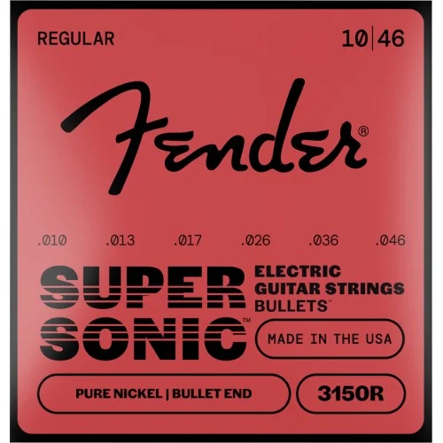 Retour Gratuit Fender Original Bullets 3150R regular