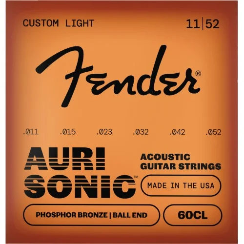 Offre Limitée Fender Acoustique Phosphore Bronze 60CL Custom Light